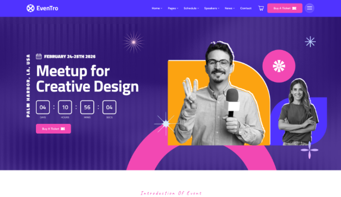 Creative design meetup experience
